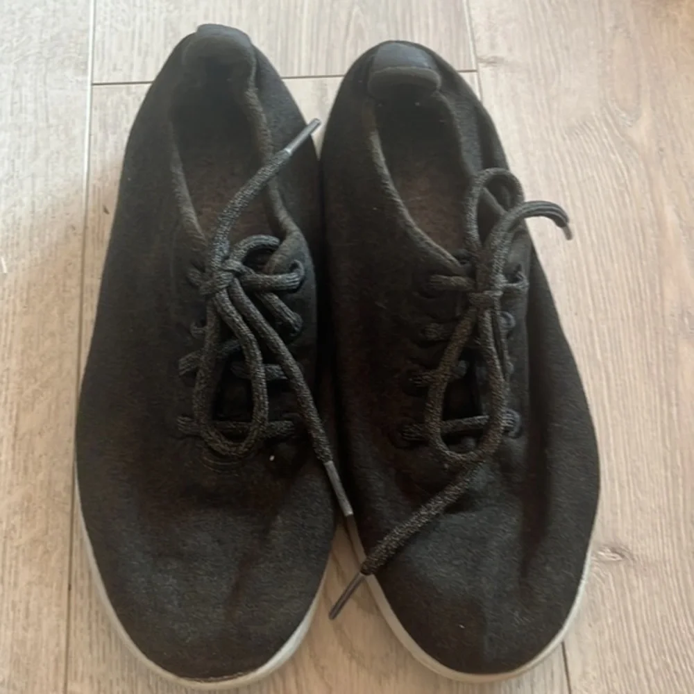 Allbirds Wool Runners Black Merino Wool Sneakers Women’s Size 8